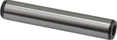 Value Collection - 12mm Diam x 70mm Pin Length Alloy Steel Pull Out Dowel Pin - C 57-63 Hardness, 1 Rounded & 1 Threaded End - Exact Industrial Supply