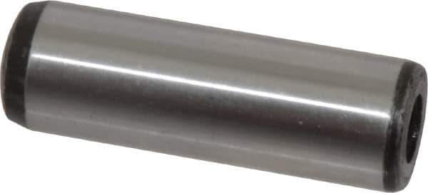 Value Collection - 16mm Diam x 50mm Pin Length Alloy Steel Pull Out Dowel Pin - C 57-63 Hardness, 1 Rounded & 1 Threaded End - Exact Industrial Supply
