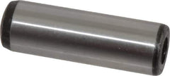 Value Collection - 16mm Diam x 50mm Pin Length Alloy Steel Pull Out Dowel Pin - C 57-63 Hardness, 1 Rounded & 1 Threaded End - Exact Industrial Supply