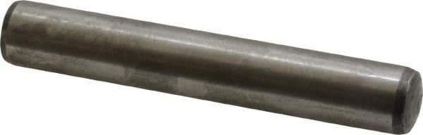 Value Collection - 16mm Diam x 100mm Pin Length Alloy Steel Pull Out Dowel Pin - C 57-63 Hardness, 1 Rounded & 1 Threaded End - Exact Industrial Supply