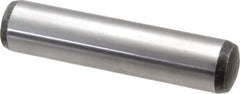 Value Collection - 20mm Diam x 90mm Pin Length Alloy Steel Pull Out Dowel Pin - C 57-63 Hardness, 1 Rounded & 1 Threaded End - Exact Industrial Supply
