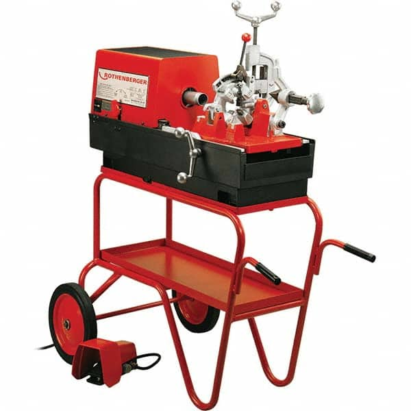 Rothenberger - Pipe Threading Machines Maximum Pipe Size Capacity (Inch): 2 Minimum Pipe Size Capacity (Inch): 1/8 - Exact Industrial Supply