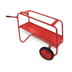 Rothenberger - 1/2" to 2" Pipe Capacity, Thread Machine Cart with Stationary Head - 30" High, 400 Lb Capacity - Exact Industrial Supply