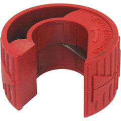 Rothenberger - 3/4" Pipe Capacity, Pipe Cutter - Cuts Plastic, PVC, CPVC, 2" OAL - Exact Industrial Supply