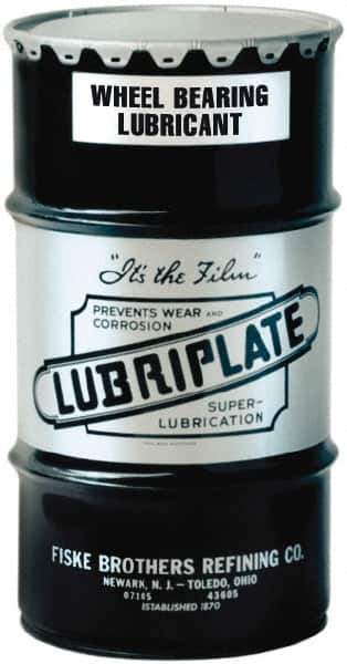 Lubriplate - 120 Lb Drum Lithium Extreme Pressure Grease - Off White, Extreme Pressure, 325°F Max Temp, NLGIG 2, - Exact Industrial Supply