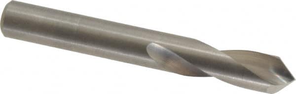 M.A. Ford - 8mm Body Diam, 90°, 64mm OAL, Solid Carbide Spotting Drill - Exact Industrial Supply
