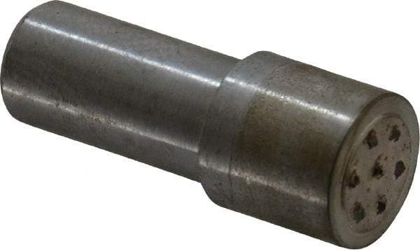 Made in USA - 1 Carat Multi-Point Cluster Diamond Dresser - 1/2" Shank Diam, Contains 7 Stones - Exact Industrial Supply