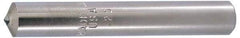 Made in USA - 1/4 Carat Single Point Diamond Dresser - 3" Long x 3/8" Shank Diam - Exact Industrial Supply