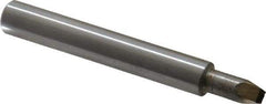 Made in USA - 0.01 Max Concave Radius Single Point Diamond Dresser - 2" Long x 3/8" Shank Diam - Exact Industrial Supply