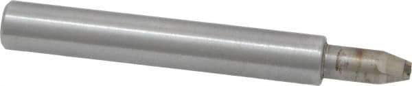 Made in USA - 0.015 Max Concave Radius Single Point Diamond Dresser - 2" Long x 3/8" Shank Diam - Exact Industrial Supply