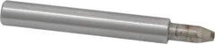 Made in USA - 0.015 Max Concave Radius Single Point Diamond Dresser - 2" Long x 3/8" Shank Diam - Exact Industrial Supply