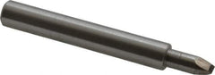 Made in USA - 0.02 Max Concave Radius Single Point Diamond Dresser - 2" Long x 3/8" Shank Diam - Exact Industrial Supply