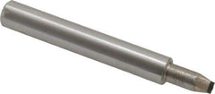 Made in USA - 0.032" Max Concave Radius Single Point Diamond Dresser - 2" Long x 3/8" Shank Diam - Exact Industrial Supply