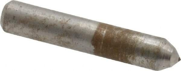 Made in USA - 1" Long x 3/16" Shank Diam Phono Point Diamond Dresser - 90° Included Angle - Exact Industrial Supply