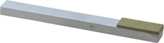 Made in USA - Very Fine, 1" Length of Cut, Single End Diamond Hone - 220 Grit, 3/8" Wide x 3/8" High x 4" OAL - Exact Industrial Supply