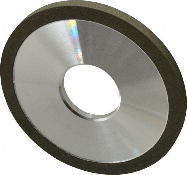 Made in USA - 4" Diam x 1-1/4" Hole x 1/4" Thick, 150 Grit Surface Grinding Wheel - Diamond, Type 1A1, Very Fine Grade - Exact Industrial Supply