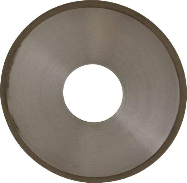 Made in USA - 4" Diam x 1-1/4" Hole x 1/16" Thick, 150 Grit Surface Grinding Wheel - Diamond, Type 1A1, Very Fine Grade - Exact Industrial Supply