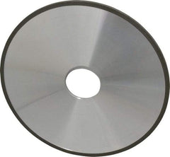 Made in USA - 6" Diam x 1-1/4" Hole x 1/8" Thick, 150 Grit Surface Grinding Wheel - Diamond, Type 1A1, Very Fine Grade - Exact Industrial Supply