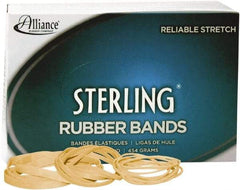 Alliance - 3" Circumference, 1/8" Wide, Ergonomic Rubber Band Strapping - 950 Pieces - Exact Industrial Supply