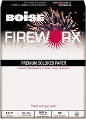 Boise - Blue Colored Copy Paper - Use with Laser Printers, Copiers, Plain Paper Fax Machines - Exact Industrial Supply