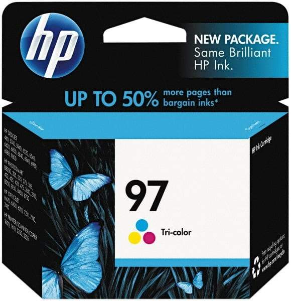 Hewlett-Packard - Cyan, Magenta & Yellow Ink Cartridge - Use with HP Officejet H470, Deskjet 6940 - Exact Industrial Supply