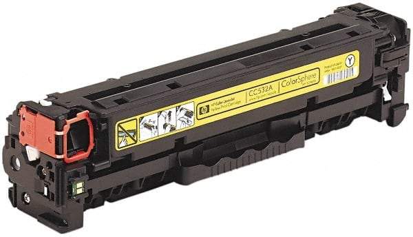 Hewlett-Packard - Yellow Toner Cartridge - Use with HP Color LaserJet CP2025, CM2320 - Exact Industrial Supply
