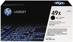 Hewlett-Packard - Black Toner Cartridge - Use with HP LaserJet 1160, 1160Le, 1320, 1320t, 1320n, 1320nw, 1320tn, 3390 - Exact Industrial Supply