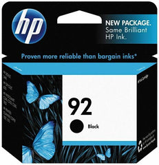 Hewlett-Packard - Black Ink Cartridge - Use with HP Deskjet 5440, 5440v, 5440xi, Photosmart C3135, C3140, C3150, C3180, 7850, PSC 1311, 1315, 1315v, 1315xi, Officejet 6310, 6310v, 6310xi - Exact Industrial Supply