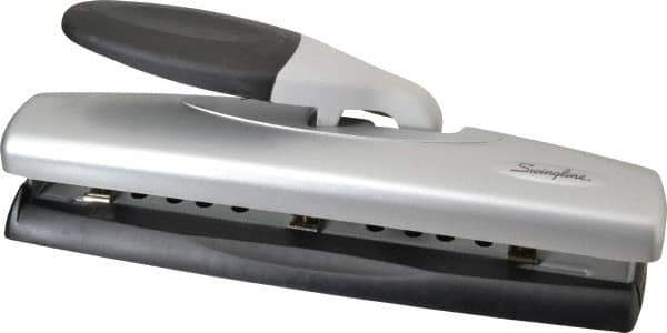 Swingline - Paper Punches Type: 20 Sheet 2 & 3 Hole Punch Color: Black & Silver - Exact Industrial Supply