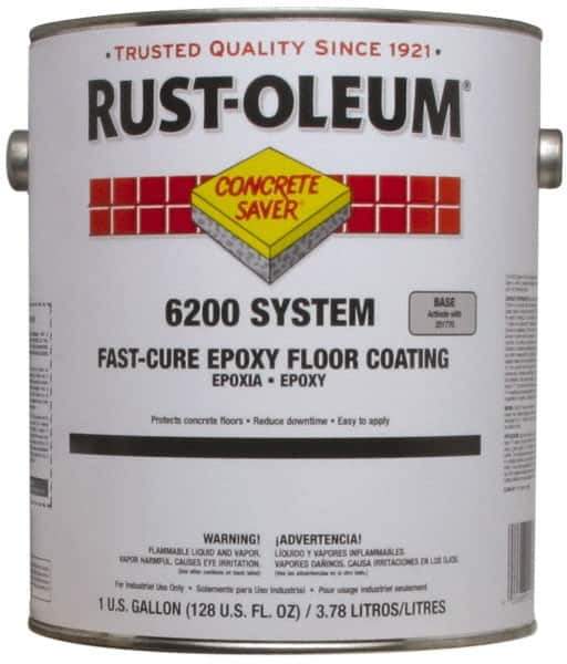Rust-Oleum - 1 Gal Can Semi Gloss Dunes Tan Floor Coating - <250 g/L VOC Content - Exact Industrial Supply