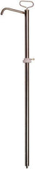Value Collection - 3/4" Outlet, Stainless Steel Hand Operated Drum Pump - 16 oz per Stroke, 46" OAL, For Solvents, Acids & Other Corrosive Chemicals - Exact Industrial Supply