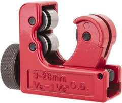 Value Collection - 1/8" to 1-1/8" Pipe Capacity, Tube Cutter - Cuts Copper - Exact Industrial Supply