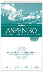 Boise - 8-1/2" x 14" White Copy Paper - Use with Laser Printers, High-Speed Copiers, Plain Paper Fax Machines - Exact Industrial Supply