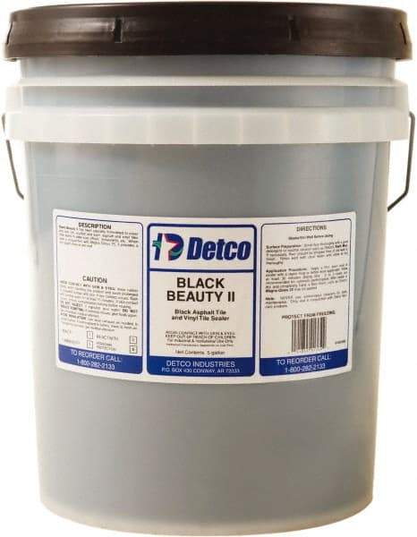 Detco - 5 Gal Pail Finish - Use on Resilient Flooring - Exact Industrial Supply