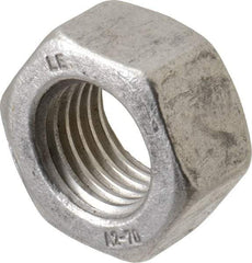Value Collection - M30x3.50 Metric Coarse Stainless Steel Right Hand Hex Nut - 46mm Across Flats, 24mm High, Uncoated - Exact Industrial Supply