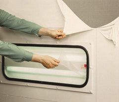 Binks - 5 Gal Paint Booth Surface Protector Coating - White Water Based Booth Coating - Exact Industrial Supply