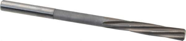 Magafor - 6.3602mm Solid Carbide 6 Flute Chucking Reamer - Spiral Flute, 0.236" Straight Shank, 1-7/64" Flute Length, 3-31/32" OAL - Exact Industrial Supply