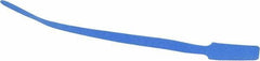 SpeedTech - 15" Long Blue Nylon & Polyethylene Hook & Loop Strap - 50 Lb Tensile Strength - Exact Industrial Supply