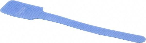 SpeedTech - 6" Long Blue Nylon & Polyethylene Hook & Loop Strap - 40 Lb Tensile Strength - Exact Industrial Supply