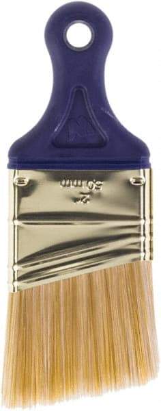 Wooster Brush - 2" Angled Nylon/Polyester Sash Brush - 2-3/16" Bristle Length, 2.38" Short Handle - Exact Industrial Supply
