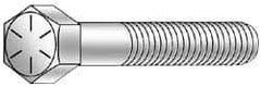 Armor Coat - 1/2-20 UNF, 3-1/2" Length Under Head Hex Head Cap Screw - Partially Threaded, Grade 8 Steel, 3/4" Hex - Exact Industrial Supply