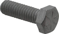 Armor Coat - 5/16-18 UNC, 1" Length Under Head Hex Head Cap Screw - Fully Threaded, Grade 8 Steel, 1/2" Hex - Exact Industrial Supply