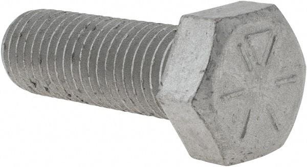 Armor Coat - 3/4-10 UNC, 2-1/4" Length Under Head Hex Head Cap Screw - Fully Threaded, Grade 8 Steel, 1-1/8" Hex - Exact Industrial Supply