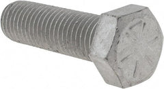 Armor Coat - 3/4-10 UNC, 2-1/2" Length Under Head Hex Head Cap Screw - Fully Threaded, Grade 8 Steel, 1-1/8" Hex - Exact Industrial Supply