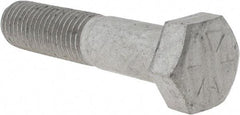 Armor Coat - 3/4-10 UNC, 3-1/2" Length Under Head Hex Head Cap Screw - Partially Threaded, Grade 8 Steel, 1-1/8" Hex - Exact Industrial Supply