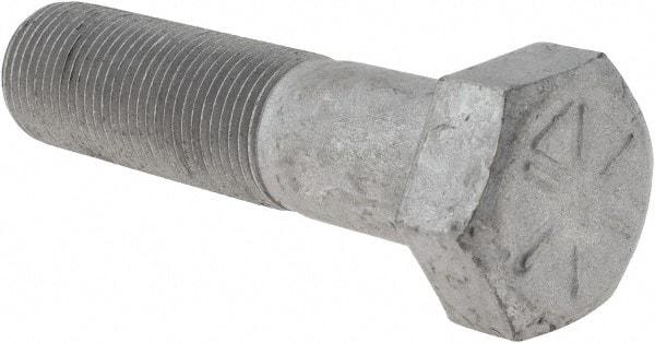Armor Coat - 3/4-16 UNF, 3" Length Under Head Hex Head Cap Screw - Partially Threaded, Grade 8 Steel, 1-1/8" Hex - Exact Industrial Supply