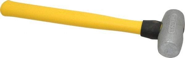 American Hammer - 2 Lb Head Nonsparking Mallet - 14-1/2" OAL, 13" Long Fiberglass Handle - Exact Industrial Supply