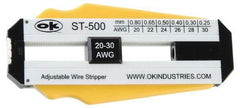 Jonard Tools - 30 to 20 AWG Capacity Precision Wire Stripper - Polycarbonate Handle - Exact Industrial Supply