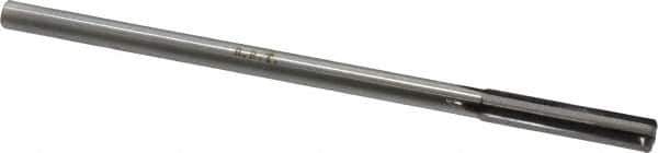 Made in USA - Letter S Carbide-Tipped 4 Flute Chucking Reamer - Straight Flute, 5/16" Straight Shank, 1-3/4" Flute Length, 7" OAL - Exact Industrial Supply