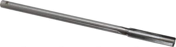 Made in USA - Letter U Carbide-Tipped 4 Flute Chucking Reamer - Straight Flute, 5/16" Straight Shank, 1-3/4" Flute Length, 7" OAL - Exact Industrial Supply